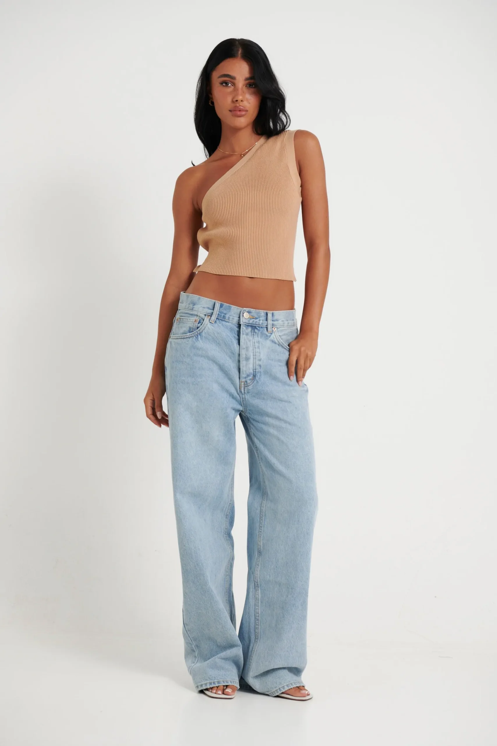 Knitwear>8 Birdies Asher Knit Top Tan