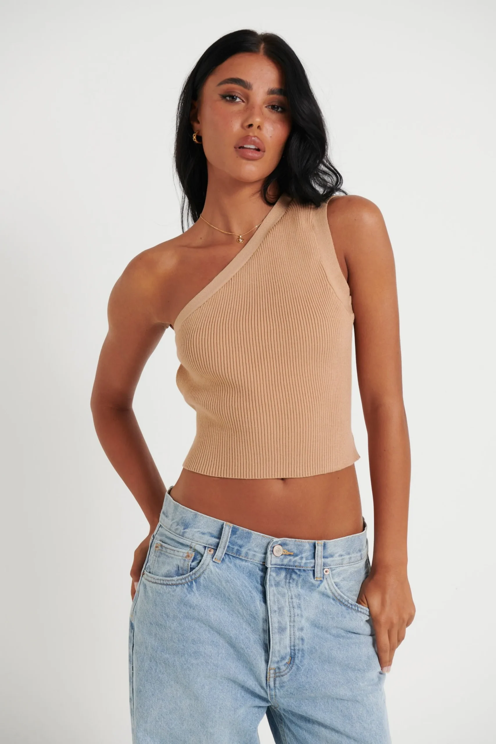 Knitwear>8 Birdies Asher Knit Top Tan
