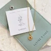 Accessories>Angels Whisper Birthstone 18K Gold Plated Necklace - Jan