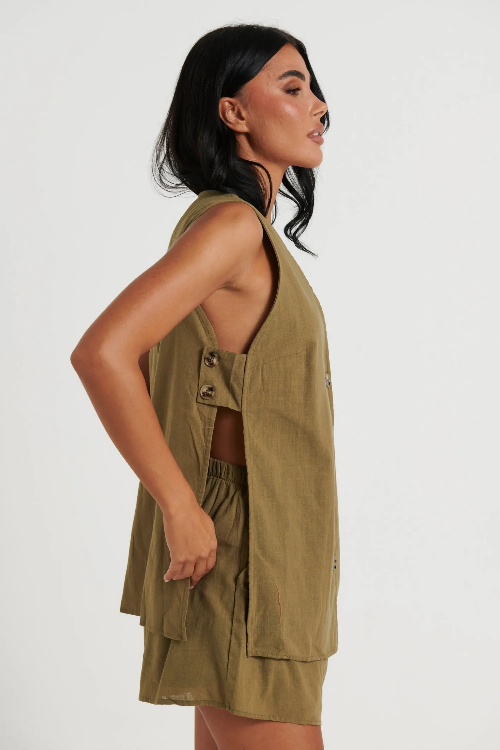 Sets>By Frankie Bonnie Set Khaki