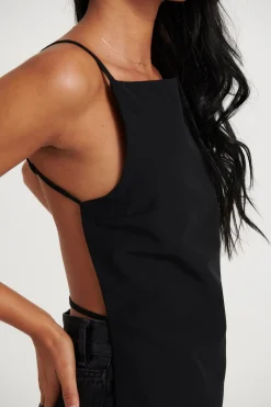 Tops>Lioness Camille Backless Top Black