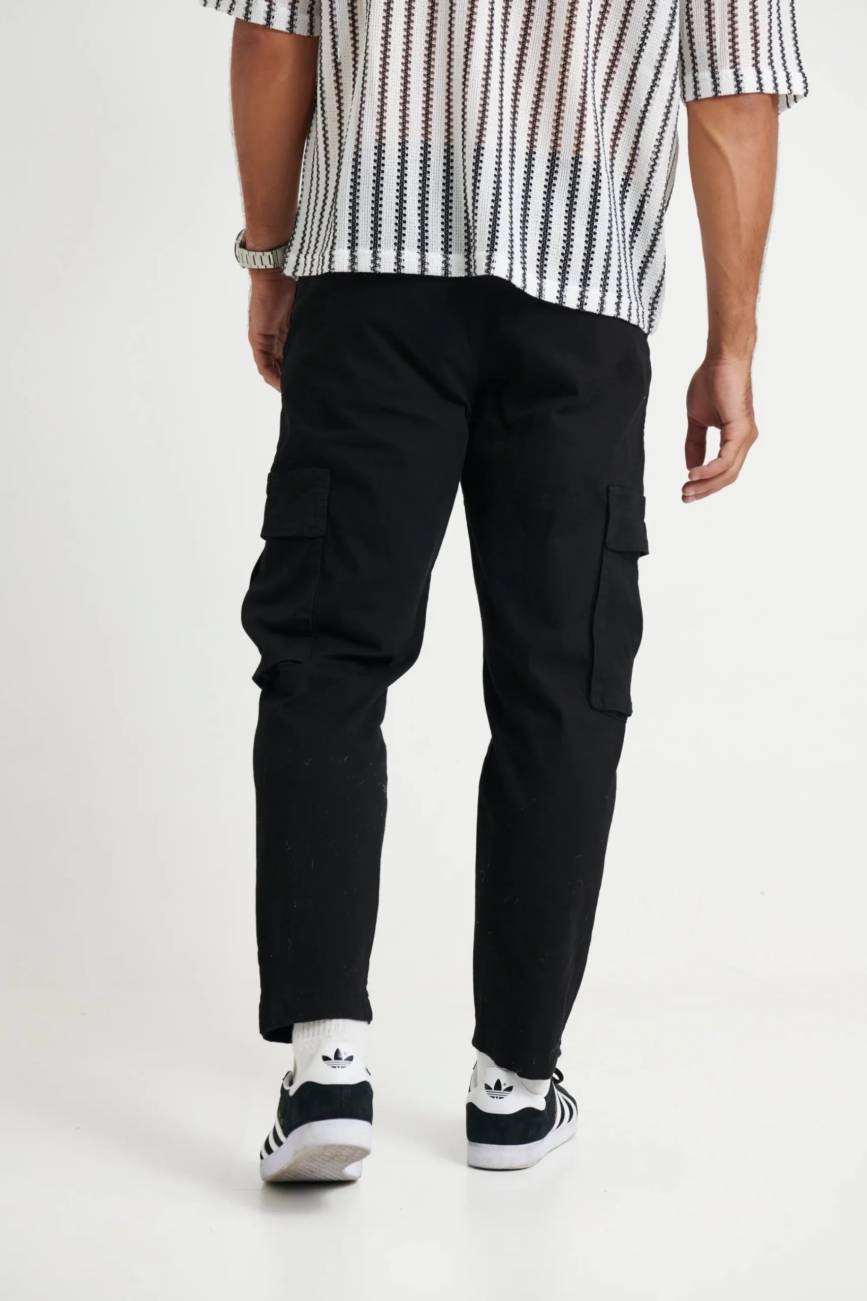 Pants>Sampson and Taylor Damien Drop Cargo Pant Black