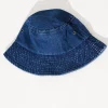 Headwear>Label Levverage Denim Bucket Hat Indigo