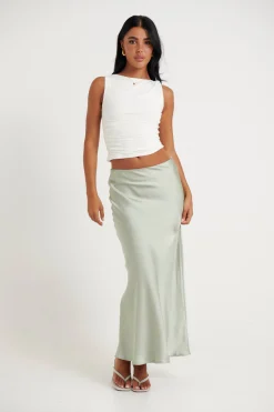 Skirts>rumor Dove Midi Skirt Sage