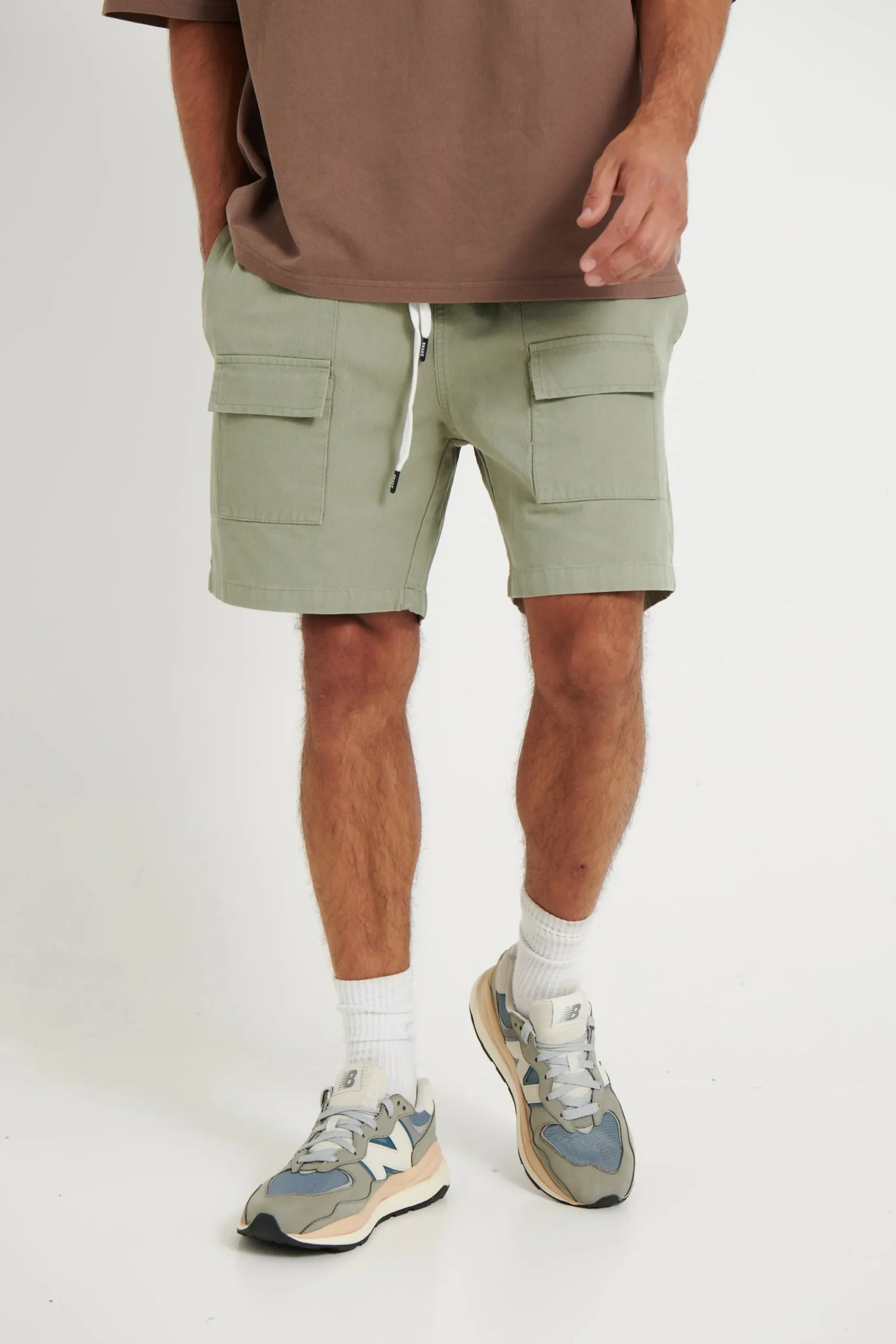 Shorts>Sampson and Taylor Drop 1 Premium Structured Short Olive