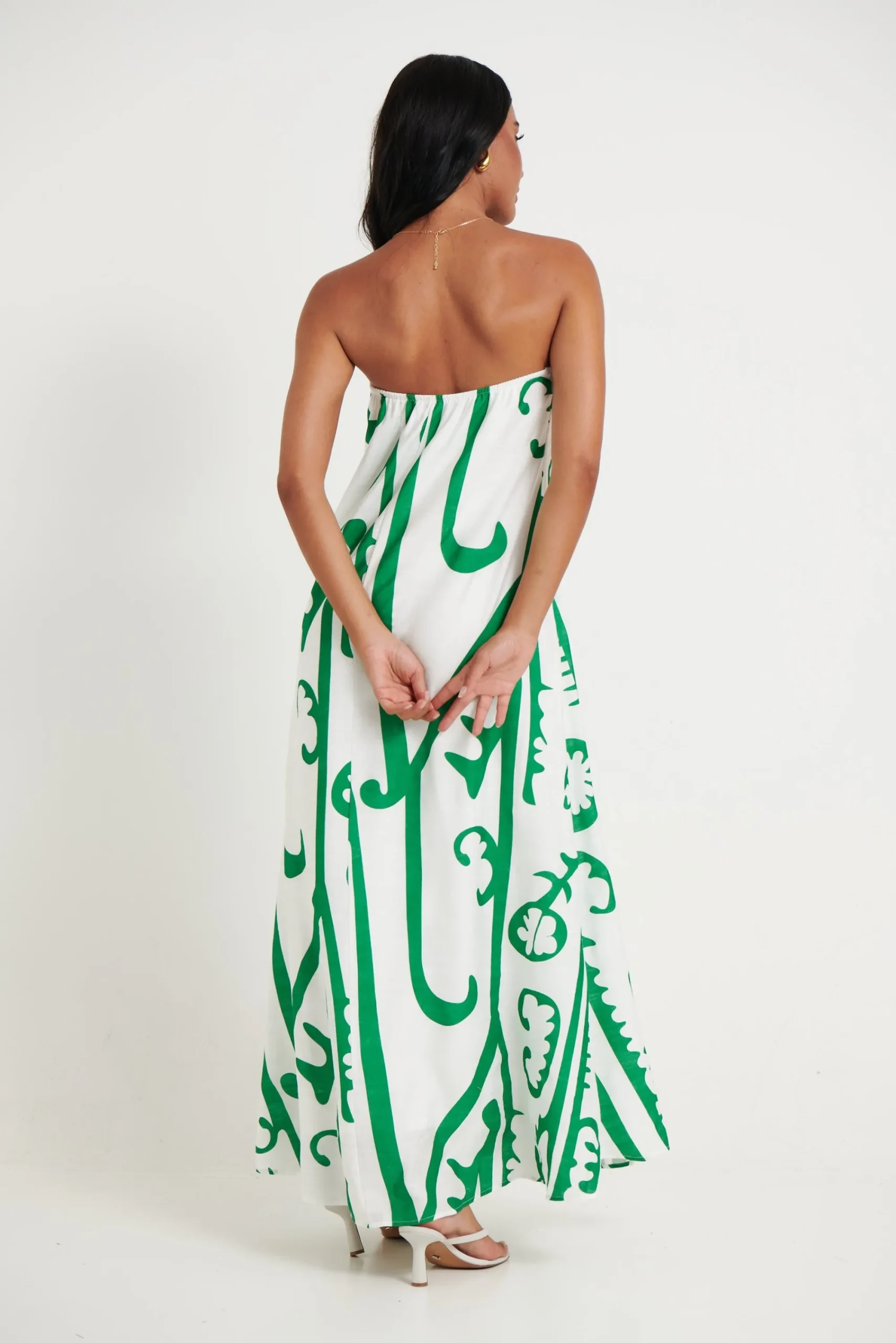 Dresses>By Frankie Emmy Maxi Dress Green