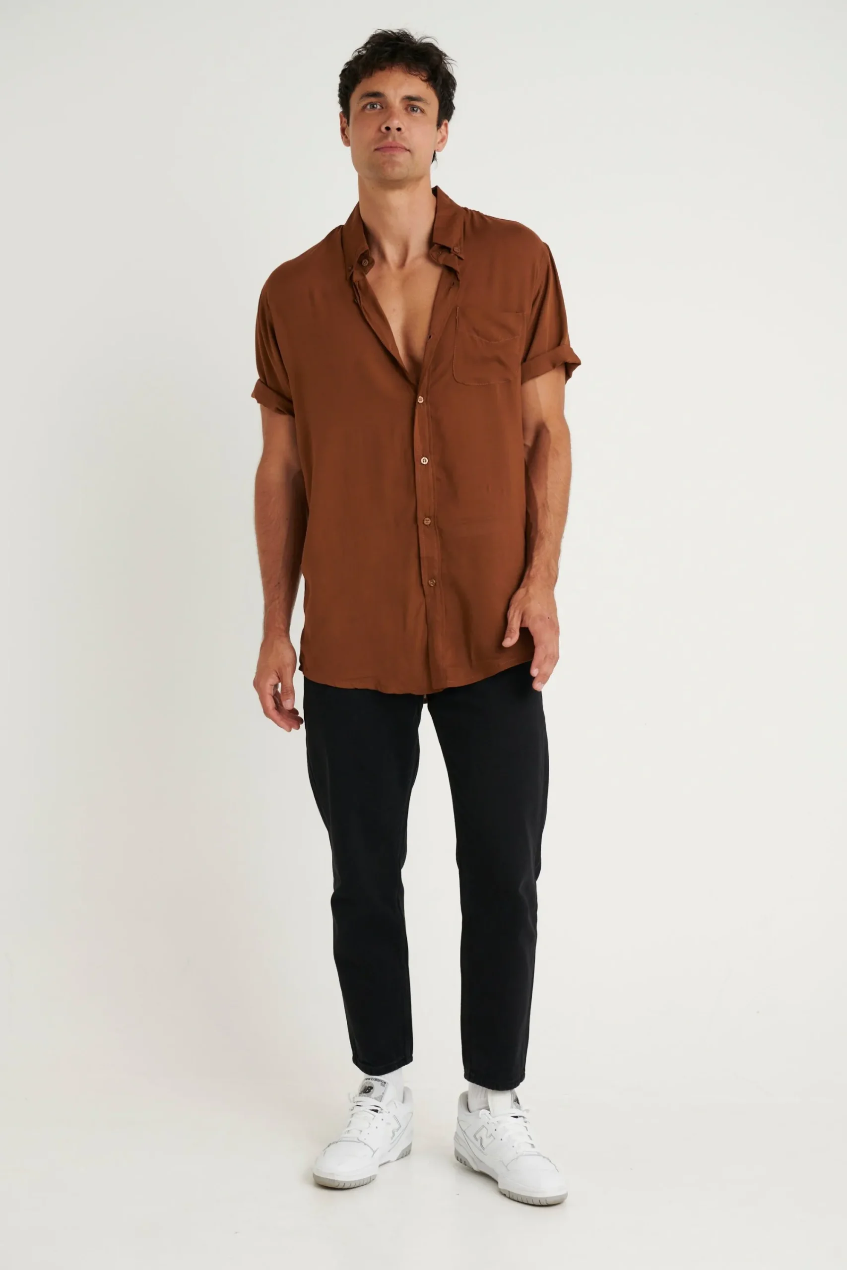 Shirts>NTH Jack Boating Shirt Brown