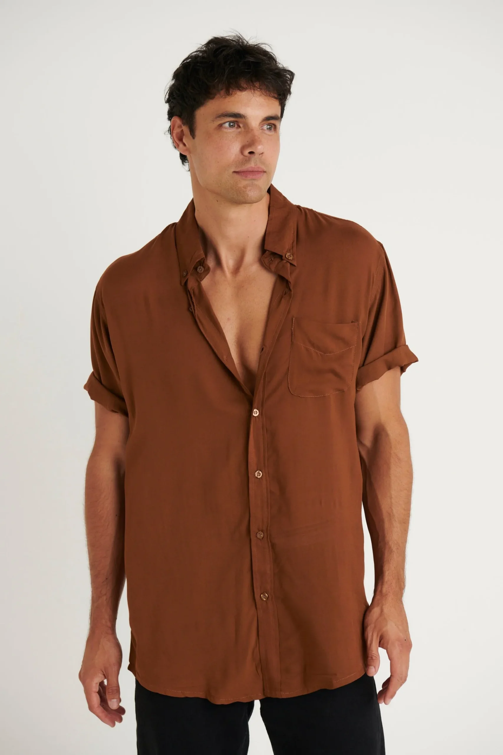 Shirts>NTH Jack Boating Shirt Brown