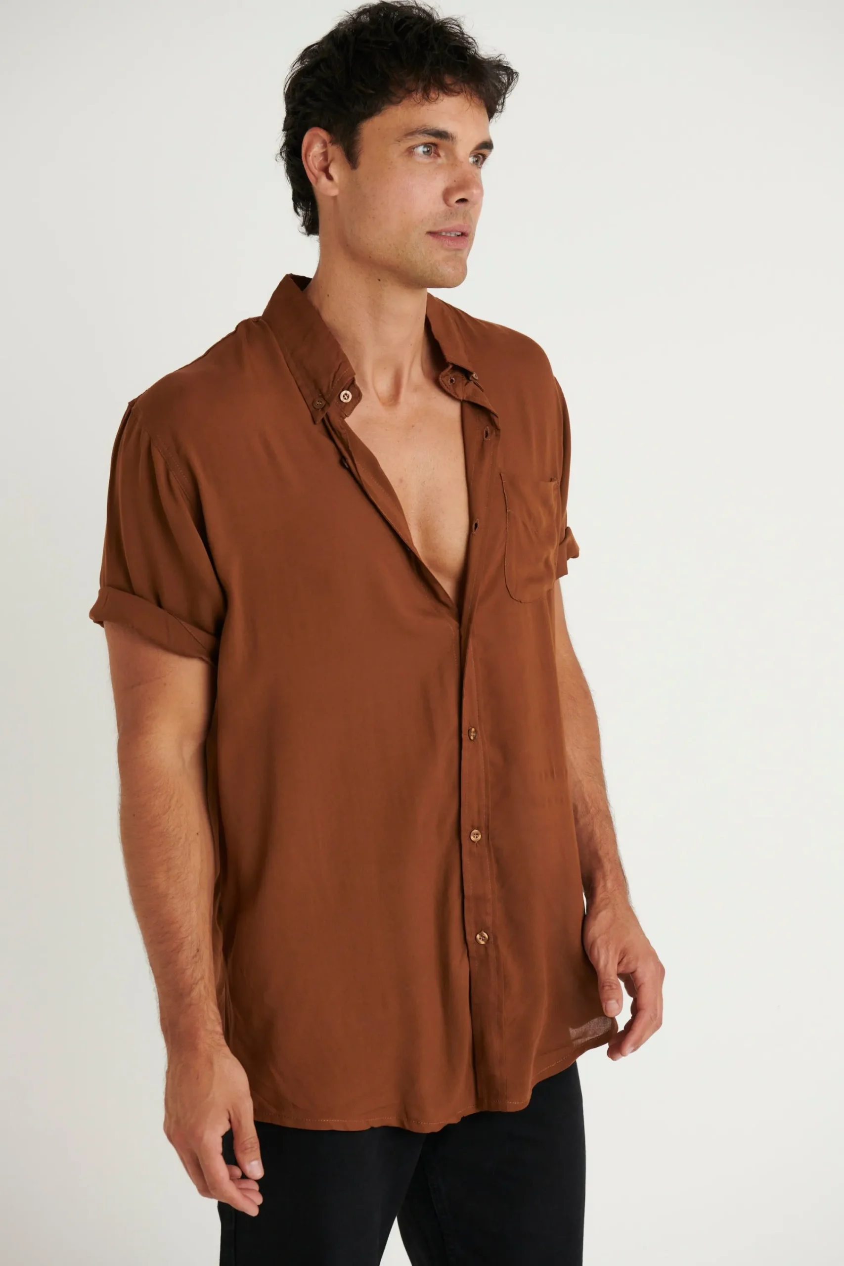 Shirts>NTH Jack Boating Shirt Brown
