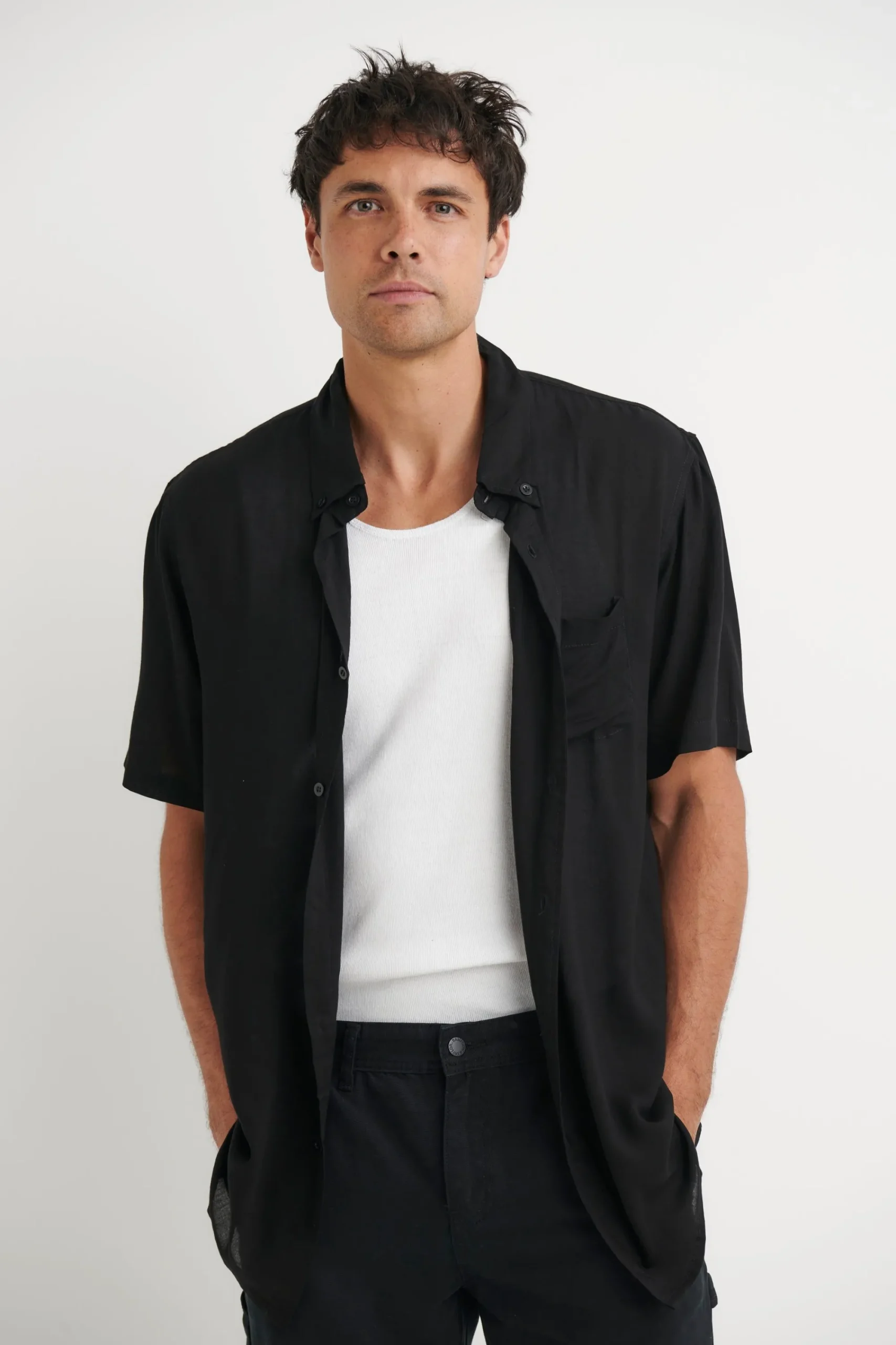 Shirts>NTH Jack Boating Shirt Deep Black