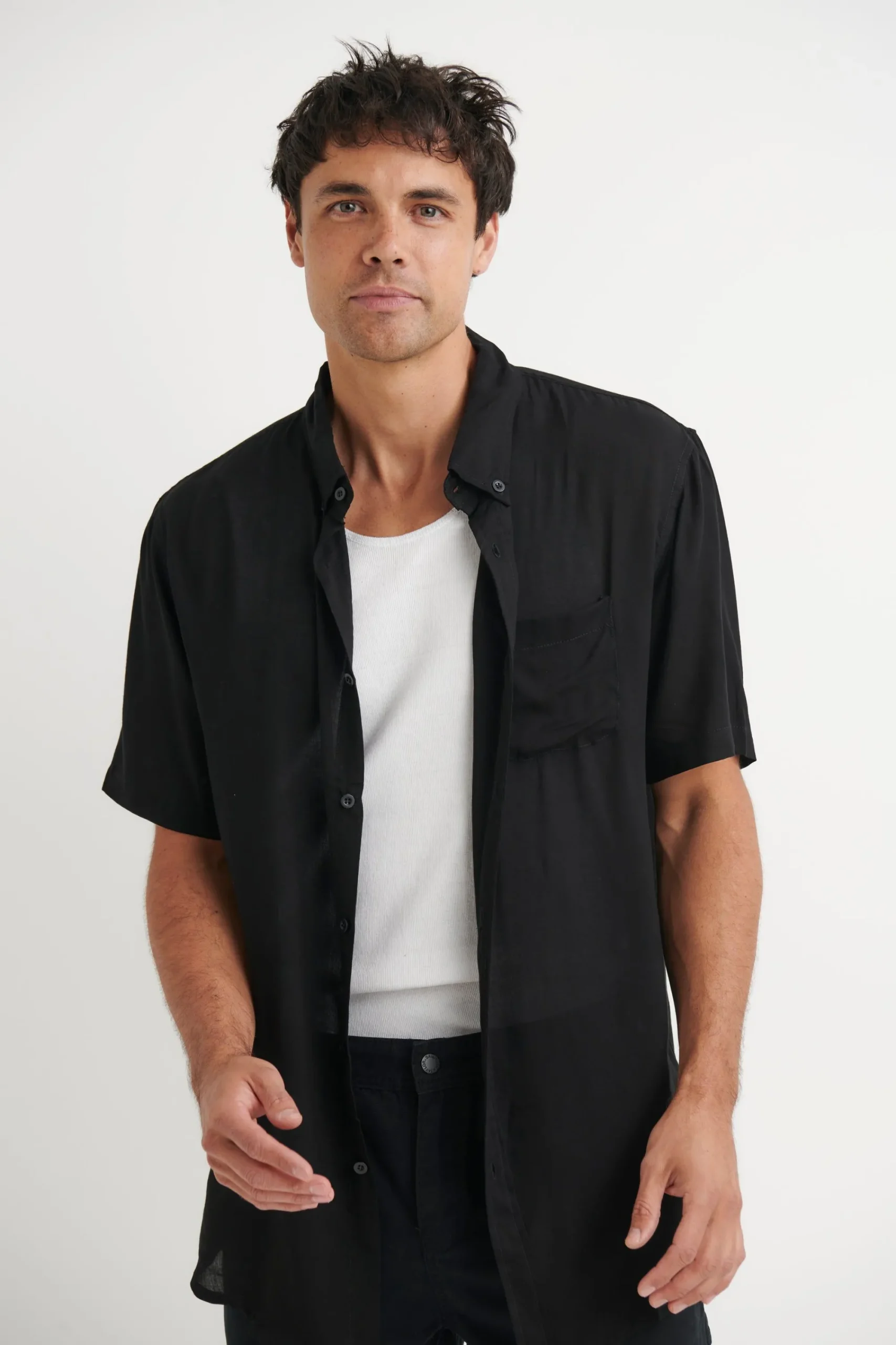 Shirts>NTH Jack Boating Shirt Deep Black