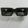 Sunglasses>BRONZE SNAKE Joan Oversized Sunglasses Green