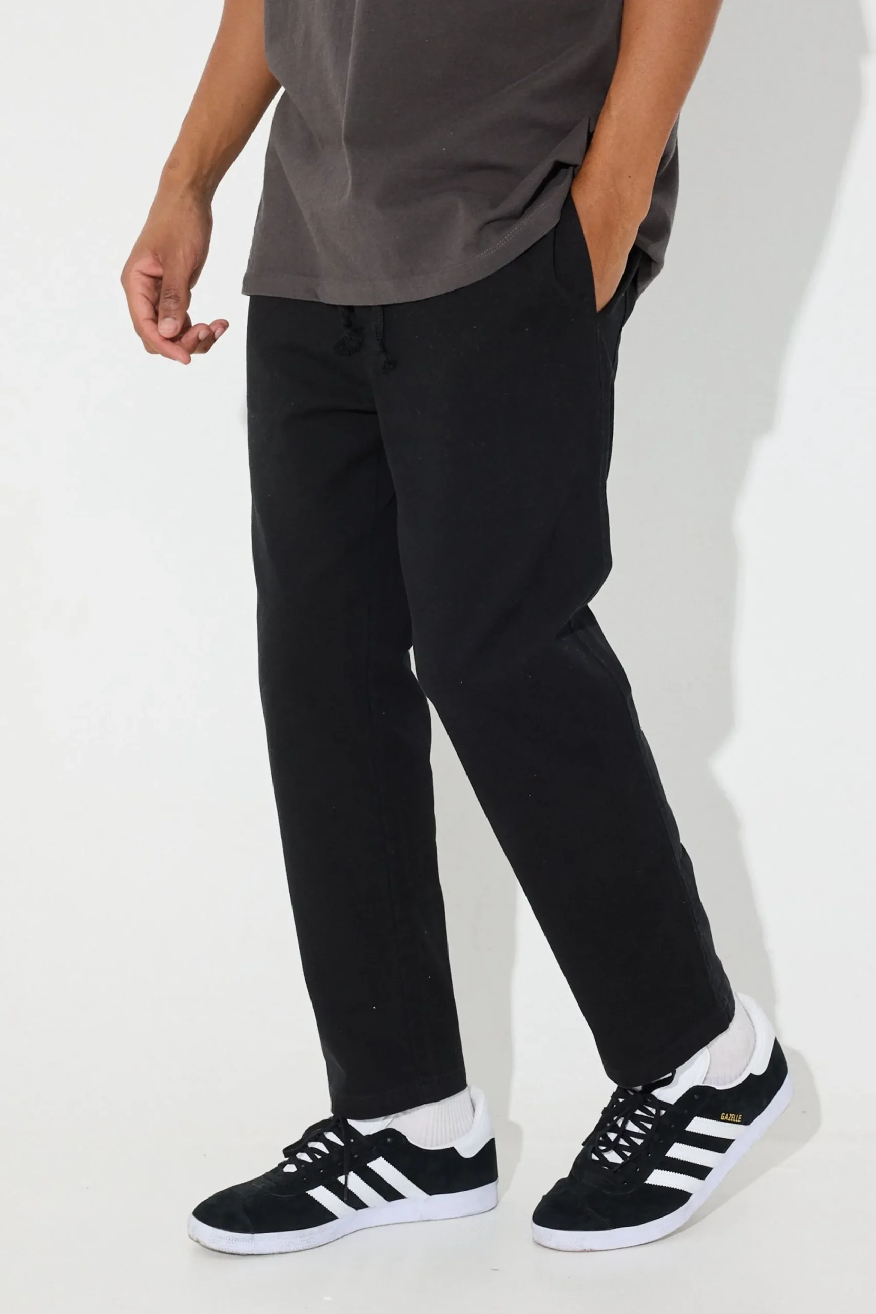 Pants>Sampson and Taylor Jordan Relaxed Pant Black