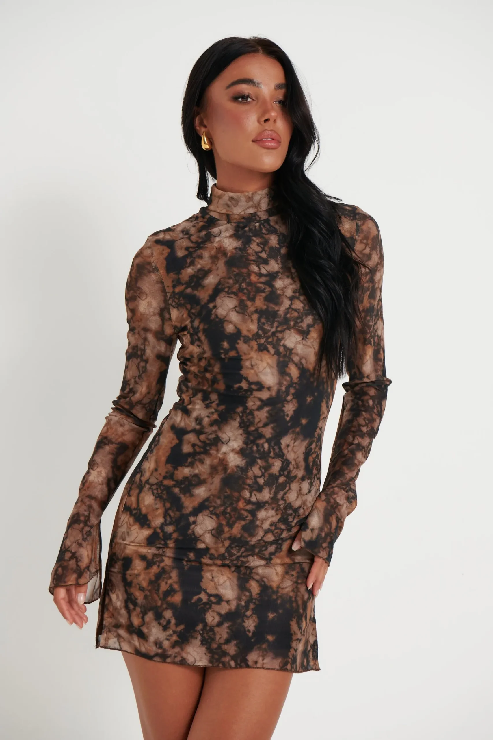 Dresses>runaway the label Jordi Mini Dress Stone