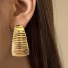 Accessories>Koli House Lennox Hoop Earring Gold Plated