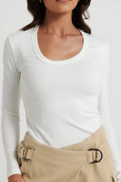 Tops>Four Fashion Malani Top White