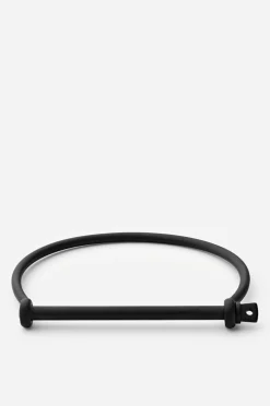 Accessories>Miansai Thin Screw Cuff Noir
