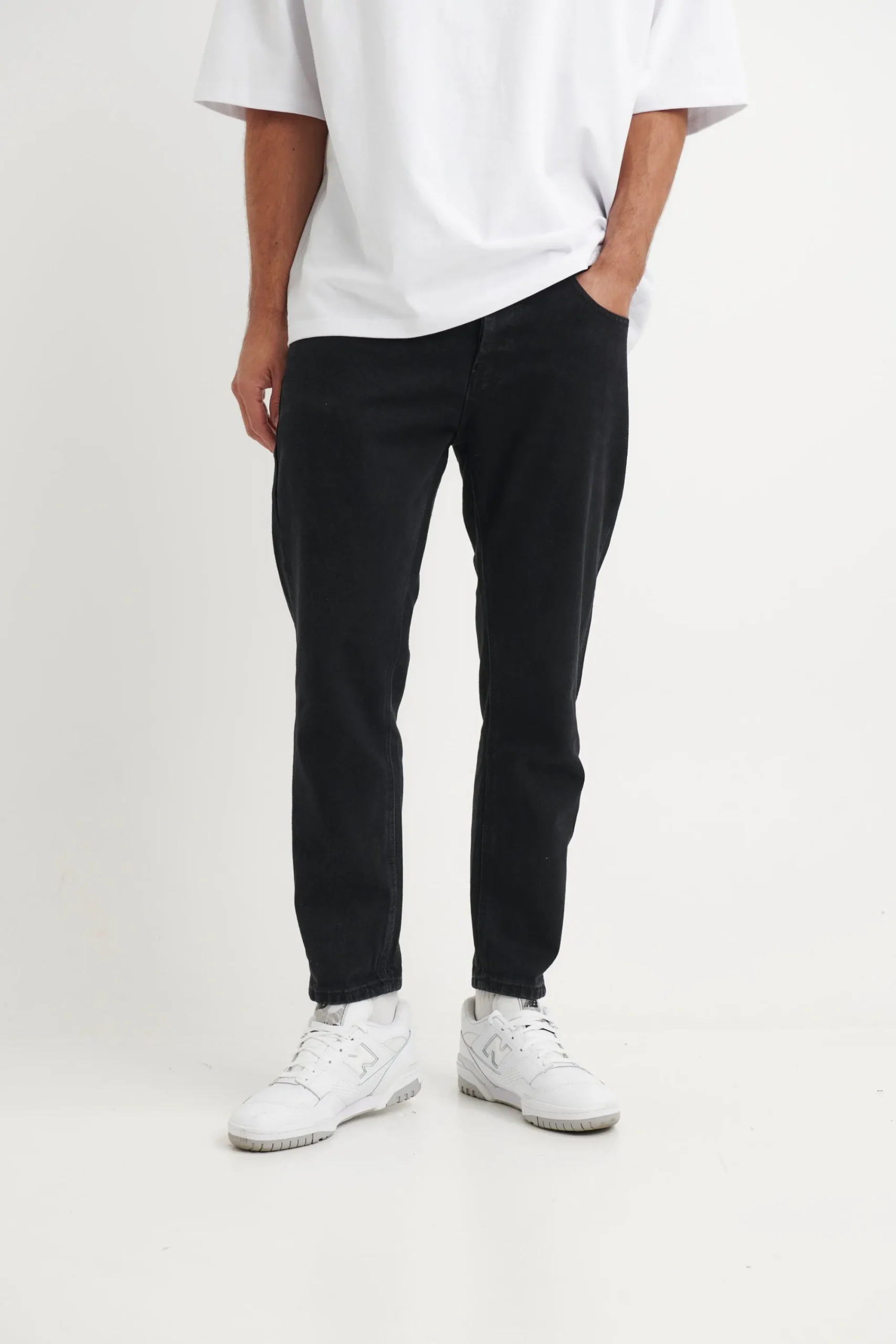 Denim>Sampson and Taylor Miles Straight Leg Denim Black