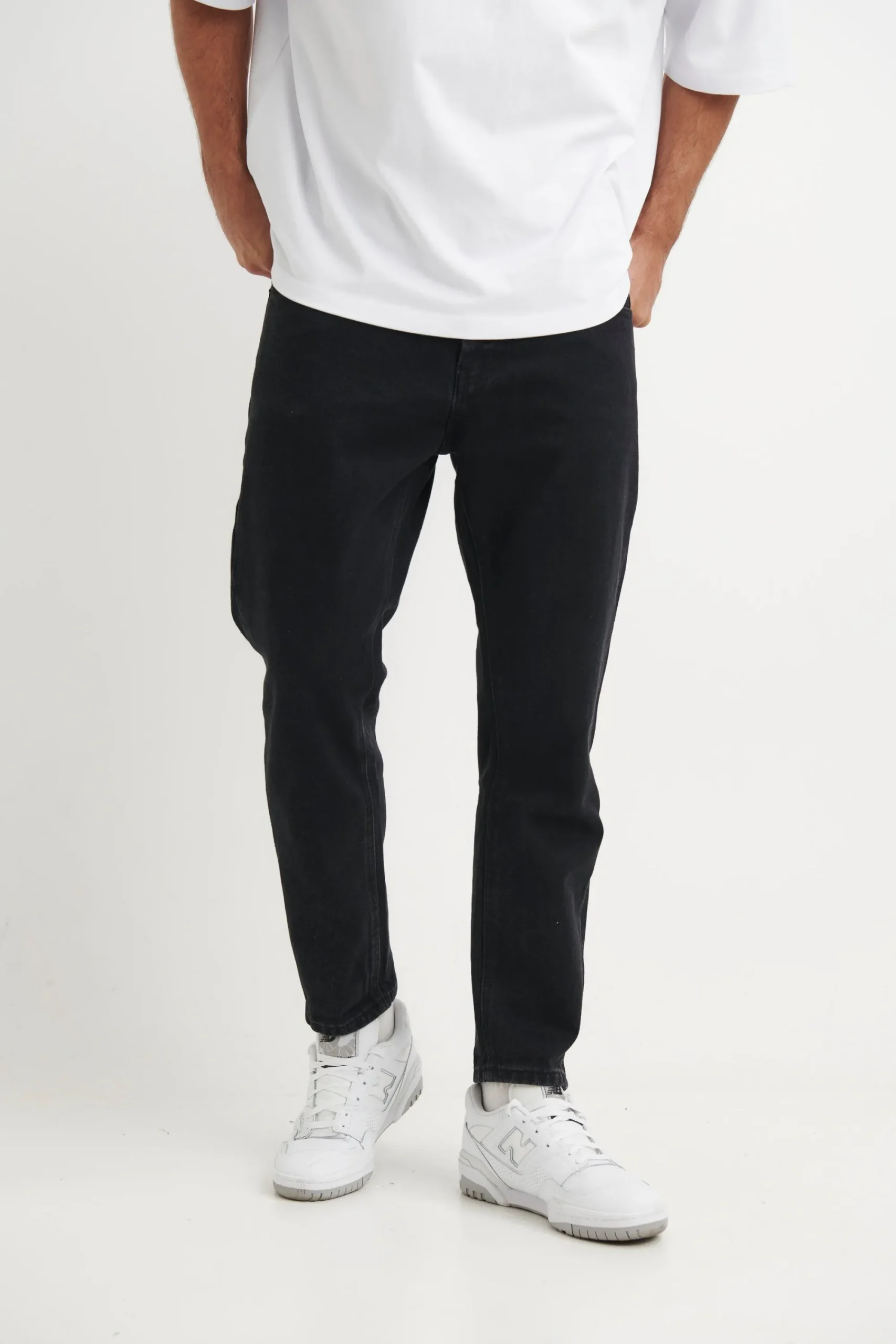 Denim>Sampson and Taylor Miles Straight Leg Denim Black