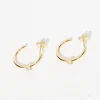 Accessories>Angel Whispers Minimal Hoops Gold