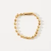 Accessories>Angel Whispers Nth Bead Chain Bracelet Gold