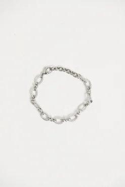 Accessories>Angels Whispers Nth Levi Chain Bracelet Silver
