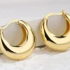 Accessories>Angels Whisper Porte Hoop Gold Plated