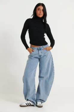 Knitwear>Oscar St Tia Long Sleeve Black