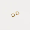 Accessories>Angels Whisper True Square Earrings Gold