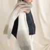 Accessories>Angels Whisper Yura Gradient Scarf Grey