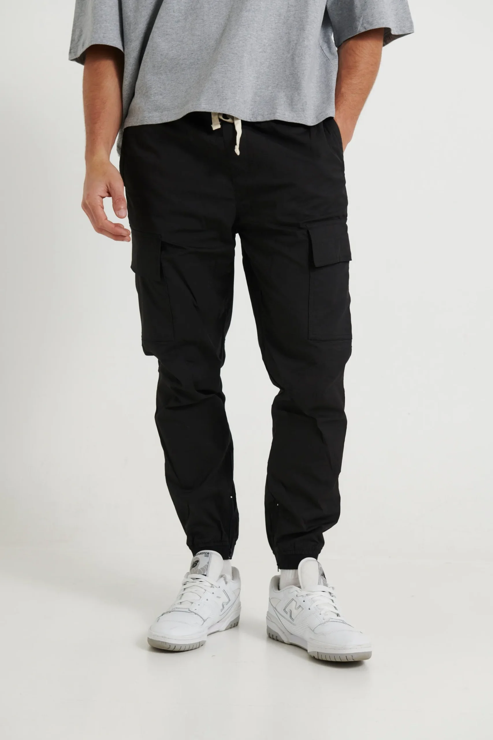 Pants>NTH Zip Chute Jogger Black