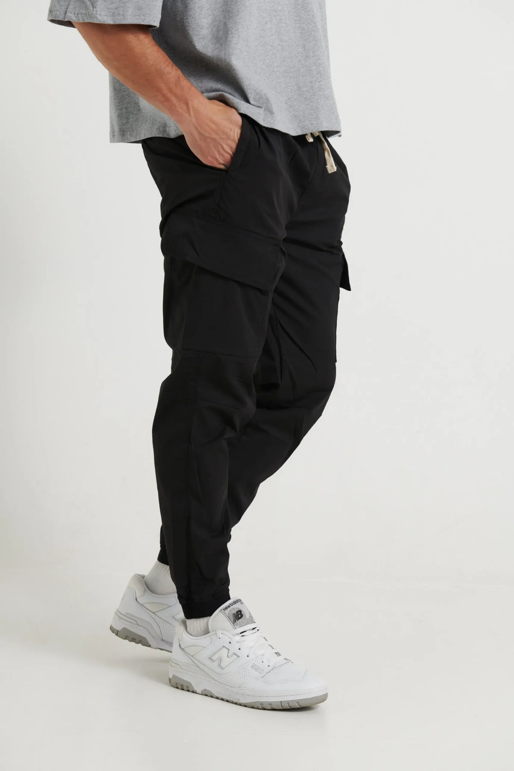 Pants>NTH Zip Chute Jogger Black
