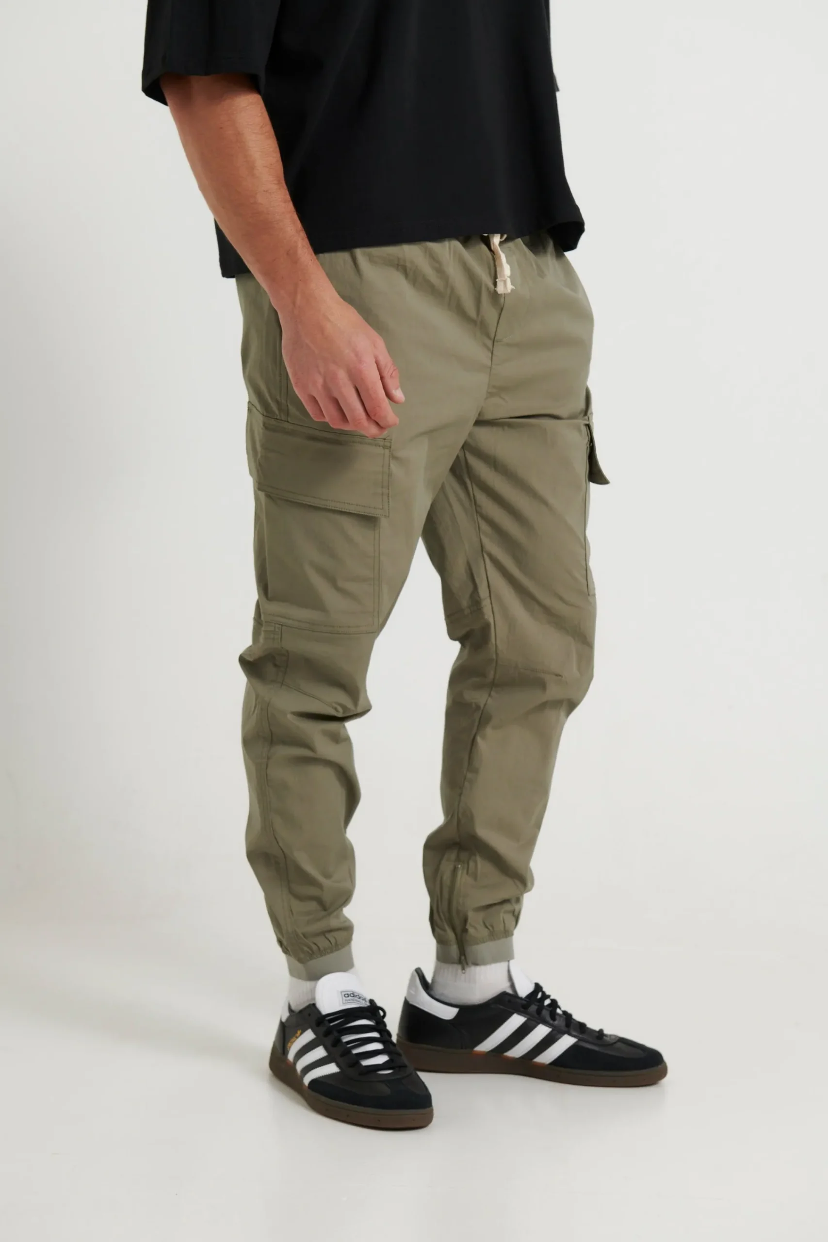 Pants>NTH Zip Chute Jogger Khaki